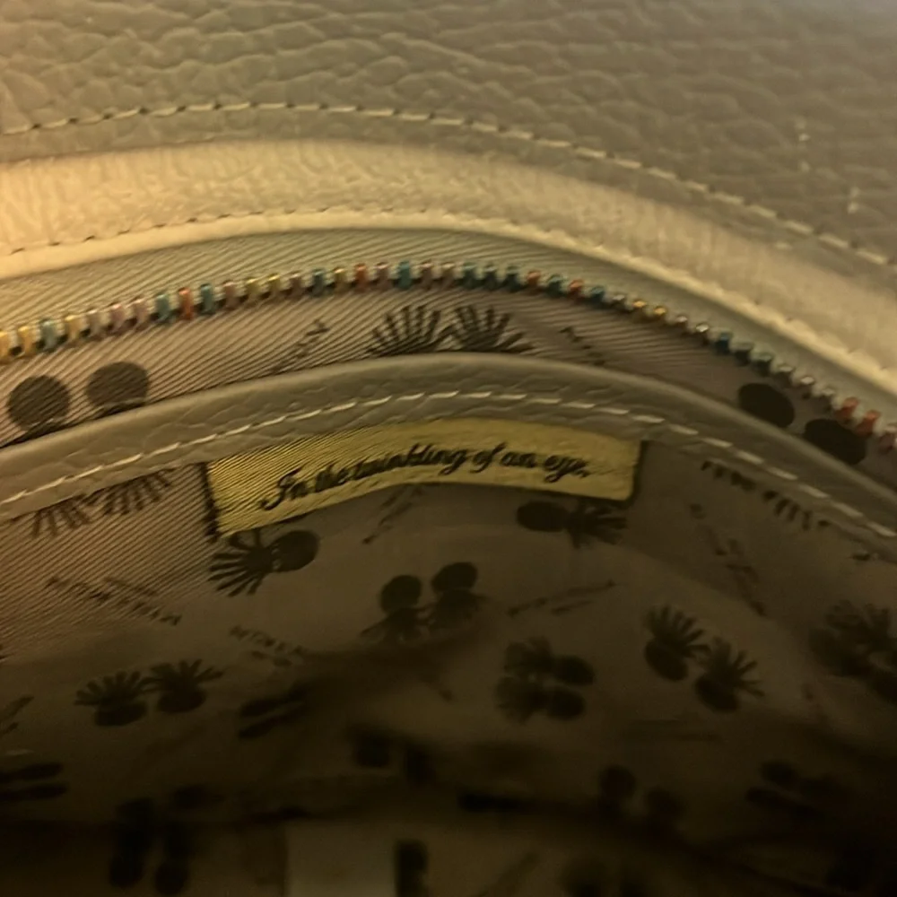 Min & Mon Rare Colorway Eyes Rainbow Zipper removable crossbody - Picture 6 of 7